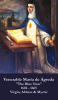 Venerable Maria de Agreda Prayer Card